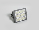 Lámpara Flood Light LED Modular FL2C-3, 180W, 3 Módulos, 5000K, M16A-VCA (3x63pcs), 2360, 60 Grados, SANAN 3030, 72,000 horas de vida útil, 100-277Vac, IP68, Gris