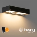 Lámpara Solar LED de Pared (Aplique) de 6W con Panel Solar Integrado de 2.8W, 5.5V y Sensor de Movimiento, SMD2835 x 35pcs, WW 3000K, 140x70 Grados, Con Batería de Litio de 11.1Wh, 3.7V, 3000mAh, IP65, Dimensiones: 230x97x42.7mm, Negro, 133Lm/W