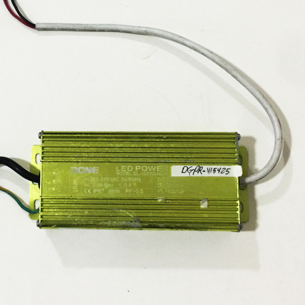 Driver p/Lampara LED, IP67, 100W, 85-265Vac, Output: 20-36Vdc, 3000mA, PF&gt;0.5