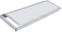 Base de Superficie p/Panel LED de Luz Directa (BackLit), 300x1200mm, Blanco