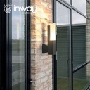 Lámpara LED de Pared (Aplique), DGW-1828, 10W, CW 6000K, 85-265Vac, IP65, Negro, 180 Grados, Dimensiones: 50x100x300mm, Material: Aluminio