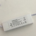 Driver p/Lámpara LED Dimmable de 0-10Vdc, IP20, 25W, 100-240Vac, Output: 20-40Vdc, 600mA, PF&gt;0.9