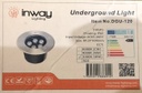 Lámpara p/Piso Empotrable, 5W, WW 3000K, 85-260Vac, IP65, 38 Grados Size 120xH90mm