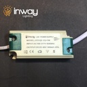Driver p/Lámpara LED, IP20, 8-12W, 100-277Vac, Output: 25-40Vdc, 300mA