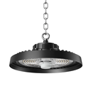 Lámpara High Bay SMD LED, Tipo UFO, 300W, CW 6000K, 100-277Vac, Supresor de Pico 4KV, IP65, 90 Grados