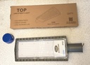 Lámpara Street Light LED SMD TOP tipo F con Fotocelda, 150W, CW 6000K, 100-277Vac, 70x150 Grados