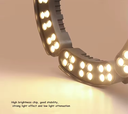 Lámpara LED para Árbol tipo Hugging, 12W, RGB, 24Vdc, 24 Grados, Dimensiones: 200x40x45mm, IP65 con Control