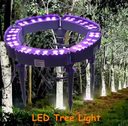 Lámpara LED para Árbol tipo Hugging, 12W, RGB, 24Vdc, 24 Grados, Dimensiones: 200x40x45mm, IP65 con Control