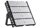 Lámpara Flood Light Modular (INWAY) LED, 400W, CW 6000K, 100-277Vac, Dimensiones: 400x400x75mm, IP65, 60 Grados, Negro