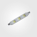 Modulo LED, SMD5054, 3LED, 0.9W, CW 6000K, 12Vdc, 45*08mm, IP68, 120 Grados