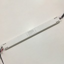 Driver tipo Slim LED, 18W, 100-265Vac, 30-42Vdc, 450mA, IP20