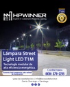 Lámpara Street Light LED Modular T1M-1, 20W, 5000K, 2209, Type II Long, 100-240Vac, IP68, Gris
