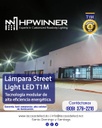 Lámpara Street Light LED Modular T1M-1, 20W, 5000K, 2209, Type II Long, 100-240Vac, IP68, Gris