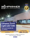 Lámpara Street Light LED Modular T29E-1 con Fotocelda de 7 pin, 40W, 5000K, Type III, Lumileds 5050, 24pcs, 100-277Vac, Supresor de Pico 15KV, IP68, Blanca, 140-165Lm/W