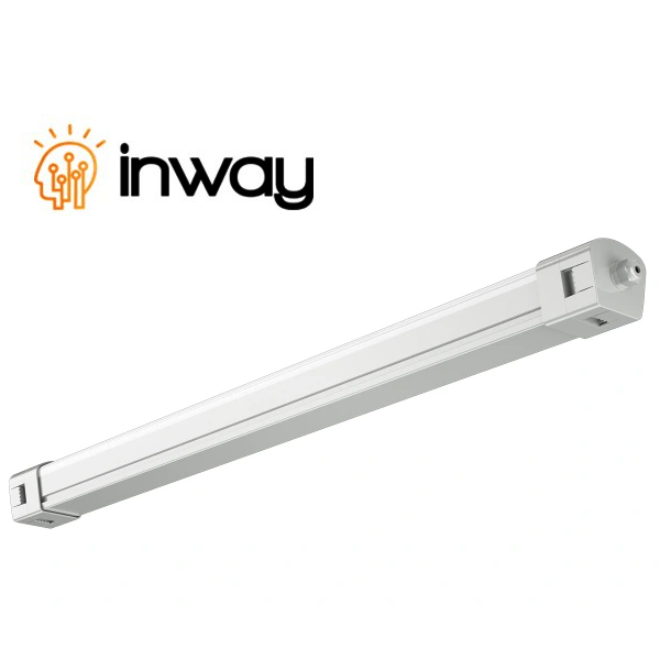 Lampara Lineal Light para Colgar LED, 40W, NW 4000K, Dimensiones: 1150x70x75mm, Frost, 100-277Vac, IP65, 120 Grados