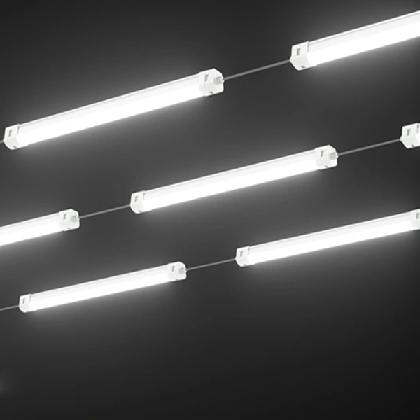 Lampara Lineal Light para Colgar LED, 40W, NW 4000K, Dimensiones: 1150x70x75mm, Frost, 100-277Vac, IP65, 120 Grados