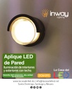 Lámpara LED de Pared (Aplique), DGW-093, 7W, CW 6000K, 85-265Vac, IP65, Negro, 180 Grados, Dimensiones: Ф110x80mm, Material: Aluminio