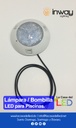 Lámpara de Piscina LED de Superficie, 25W, RGB, 12Vac, No Incluye Control, 60 Grados, Incluye memoria interna, IP68