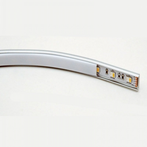 Perfil de Aluminio p/Cinta LED con PCB de 8mm, DG-S1506, Medidas: 15x6.2x2500mm, p/Superficie, incluye: difusor opal con nivel de transparencia de un 65%, 2 tapas terminales, 4 clips, Plateado