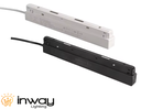 Driver para Lámpara Magnética de 2 cables y 20mm de ancho, 200W, 11.81&quot;(300mm), 110-220Vac, 48Vdc, Blanco