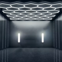 Módulo LED Lineal Geometric, 7W, 440mm, 6000K Blanco Frío, 100-260Vac, Frost, Plástico, 100Lm/W, 120 Grados