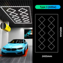 Módulo LED Lineal Geometric, 7W, 440mm, 6000K Blanco Frío, 100-260Vac, Frost, Plástico, 100Lm/W, 120 Grados