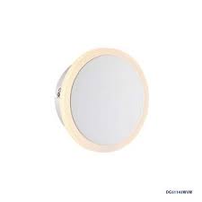 Lámpara LED Decorativa de Pared (Aplique), DG51143W, 5W, CW 6000K, 85-265Vac, Dimensiones: Φ120X120XH40MM, IP20