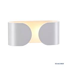 Lámpara LED Decorativa de Pared (Aplique), DG50633W, 6W, 3000K Blanco Cálido, 85-265Vac, Dimensiones: Φ160X90XH70MM, IP20