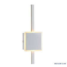Lámpara LED Decorativa de Pared (Aplique), DG61423W, 20W, 12+8W, 3000K Blanco Cálido, 85-265Vac, Dimensiones: 136x60x615mm, IP20