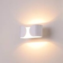 Lámpara LED Decorativa de Pared (Aplique), DG50633W, 6W, 3000K Blanco Cálido, 85-265Vac, Dimensiones: Φ160X90XH70MM, IP20