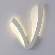 Lámpara LED Decorativa de Pared (Aplique), DG50754W, 10W, 3000K Blanco Cálido, 85-265Vac, Dimensiones: Φ250X30XH320MM, IP20