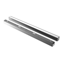 Lámpara Slim Lineal Magnética LED p/Riel de 27mm de ancho, 12W, 10.11&quot;(257mm), 4000K Blanco Natural, 48Vdc, Instalación: Empotrar o Superficie, 120 Grados, Negra