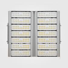 Reflector LED Modular FL2C-14, 800W, 14 Módulos, 5000K, M16A-VCA (1x63pcs), 2360, 60 Grados, SANAN 3030, 72,000 horas de vida útil, 100-277Vac, IP68, Gris