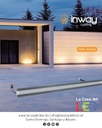 Barra LED, p/Empotrar de Exterior, 24W, CW 6000K, 24Vdc, IP67, 120 Grados, Dimensiones: 1000x33.2x51mm, Material: Aluminio