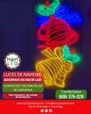 Adorno Navideño en Neón LED p/exterior tipo Campana, 792W, Multicolor, 110Vac, Dimensiones: L180xW90cm