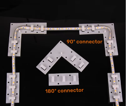 Clip p/Manguera LED, Unicolor/RGB, 5050 30Led/Mts - 60Led/Mts