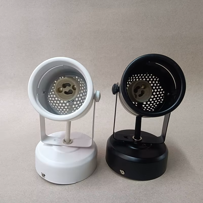 Cajetín p/Track light LED con Base tipo Ceiling, DG-5402, Base: GU10, 2 cables, Dimensiones: 60x90mm, Negro