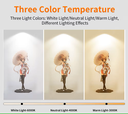 Cajetín p/Track light LED, DG-5425-02, Base: GU10, 2 cables, Dimensiones: Φ55x100mm, Negro