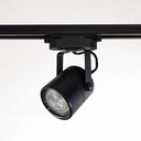 Cajetín p/Track light LED, DG-5402-2, Base: GU10, 2 cables, Dimensiones: 60x90mm, Negro