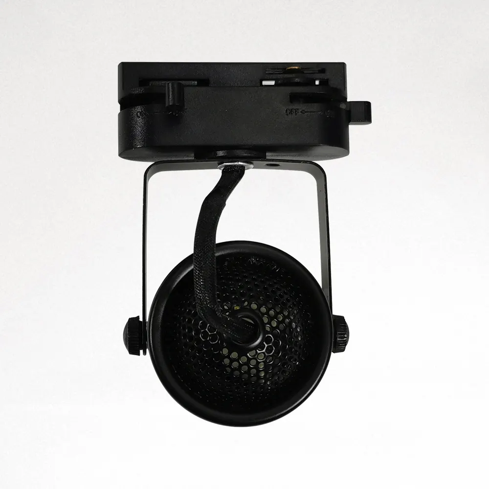 Cajetín p/Track light LED, DG-5402-2, Base: GU10, 2 cables, Dimensiones: 60x90mm, Negro