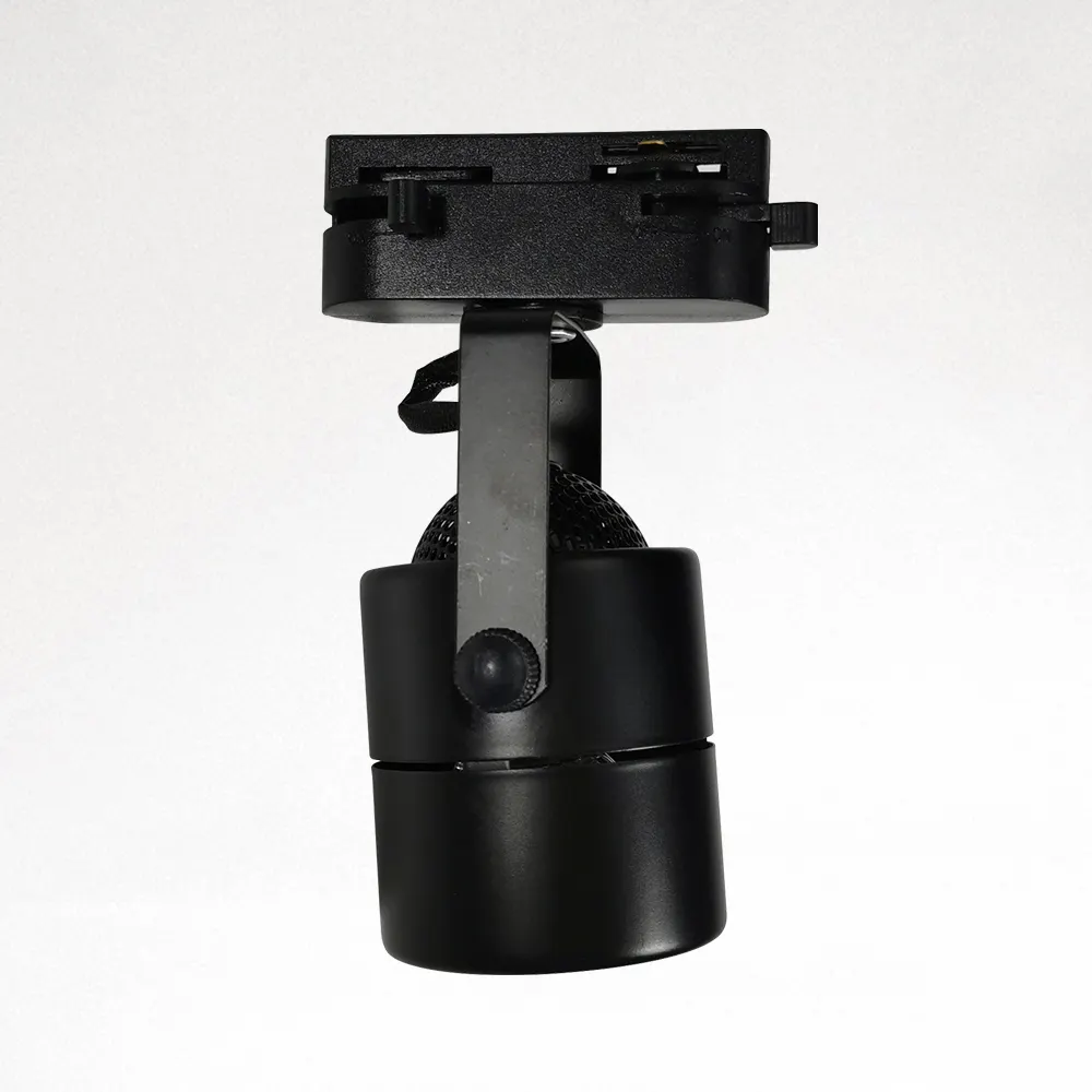 Cajetín p/Track light LED, DG-5402-2, Base: GU10, 2 cables, Dimensiones: 60x90mm, Negro