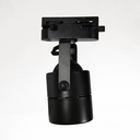 Cajetín p/Track light LED, DG-5402-2, Base: GU10, 2 cables, Dimensiones: 60x90mm, Negro