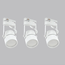 Cajetín p/Track light LED, DG-5402-2, Base: GU10, 2 cables, Dimensiones: 60x90mm, Blanco
