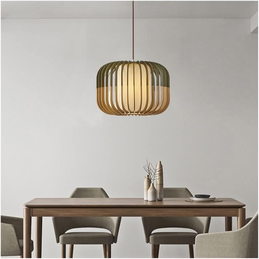 Lámpara Decorativa Artesanal Colgante, Caribbean Coconut, E27, Dimensiones: 200x180mm, Material: Madera