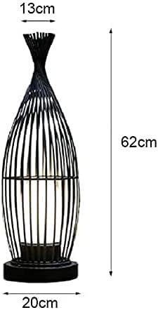 Lámpara Decorativa Artesanal de Mesa, Ezimnyama, E27, Dimensiones: 200x600mm, Material: Hierro