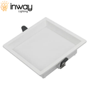 Down Light LED Cuadrada, 36W, 4000K Blanco Natural, 100-260Vac, Cabeza no movible, Dimensiones: 220x220x40mm, IP20, 100 Grados