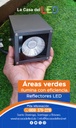 Reflector COB LED, 6.5W, 3000K Blanco Cálido, 100-265Vac, IP65, 30 Grados, Dimensiones: 65x65x100mm, Gris Oscuro, Material: Aluminio