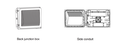 Lámpara Wall Pack LED SMD, 30W / 40W / 60W, Múltiple CCT WW 3000K / NW 4000K / 5000K, 100-277Vac, Type IV, IP65