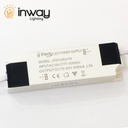 Driver p/Lámpara LED, IP20, 36W, 100-277Vac, Output: 70-80Vdc, 450mA