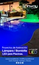 Bombilla p/Lámpara de Piscina LED, PAR56, 25W, RGB, 12Vac, Base: UW, No incluye control, No tiene memoria interna, IP68